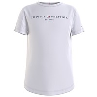Ruhák Lány Rövid ujjú pólók Tommy Hilfiger KG0KG05242-YBR Fehér