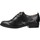 Cipők Női Oxford cipők & Bokacipők Stonefly CLYDE 26 CALF Fekete 