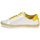 Cipők Női Gyékény talpú cipők Pataugas PALOMA F2F Fehér / Citromsárga