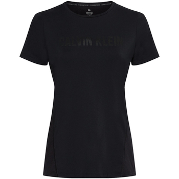 Ruhák Női Pólók / Galléros Pólók Calvin Klein Jeans 00GWS0K195 Fekete 