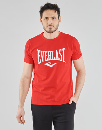 Ruhák Férfi Rövid ujjú pólók Everlast EVL- BASIC TEE-RUSSEL Piros