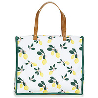 Táskák Női Bevásárló szatyrok / Bevásárló táskák Petite Mendigote CLEA LEMON Fehér