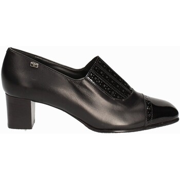 Cipők Női Mokkaszínek Valleverde V12024 Fekete 