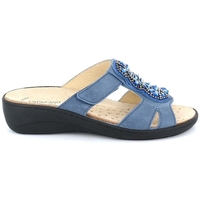 Cipők Női Papucsok Grunland CE0710 Kék