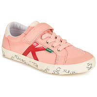 Cipők Lány Rövid szárú edzőcipők Kickers GODY Rózsaszín