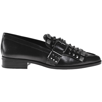 Cipők Női Mokkaszínek Elvio Zanon I7704G Fekete 