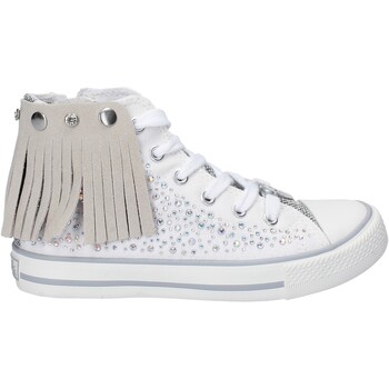 Cipők Lány Magas szárú edzőcipők Lulu LV010074T Fehér