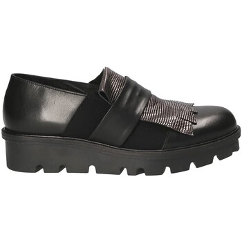 Cipők Női Belebújós cipők Mally 5965 Fekete 