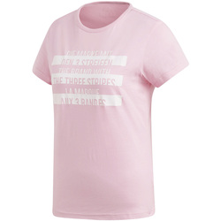 Ruhák Női Rövid ujjú pólók adidas Originals DU0228 Rózsaszín