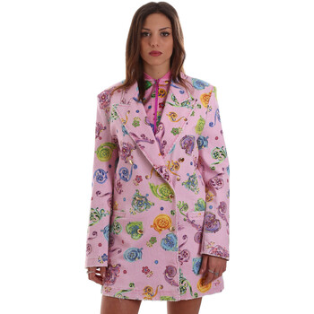 Ruhák Női Kabátok / Blézerek Versace C2HVB507SN75SK69 Rózsaszín