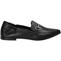 Cipők Női Mokkaszínek Mally 6264 Fekete 