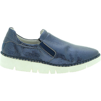 Cipők Női Belebújós cipők Mally 5711 Kék