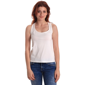 Ruhák Női Trikók / Ujjatlan pólók Fornarina BE175L04JG0709 Fehér