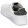 Cipők Női Rövid szárú edzőcipők Victoria TENIS PIEL GLITTER Fehér / Fekete 