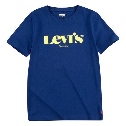 Ruhák Fiú Rövid ujjú pólók Levi's GRAPHIC TEE Kék