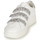 Cipők Női Rövid szárú edzőcipők Geox D PONTOISE C Fehér / Ezüst