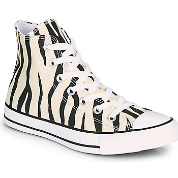 Cipők Női Magas szárú edzőcipők Converse CHUCK TAYLOR ALL STAR ARCHIVE PRINT HI Zebra