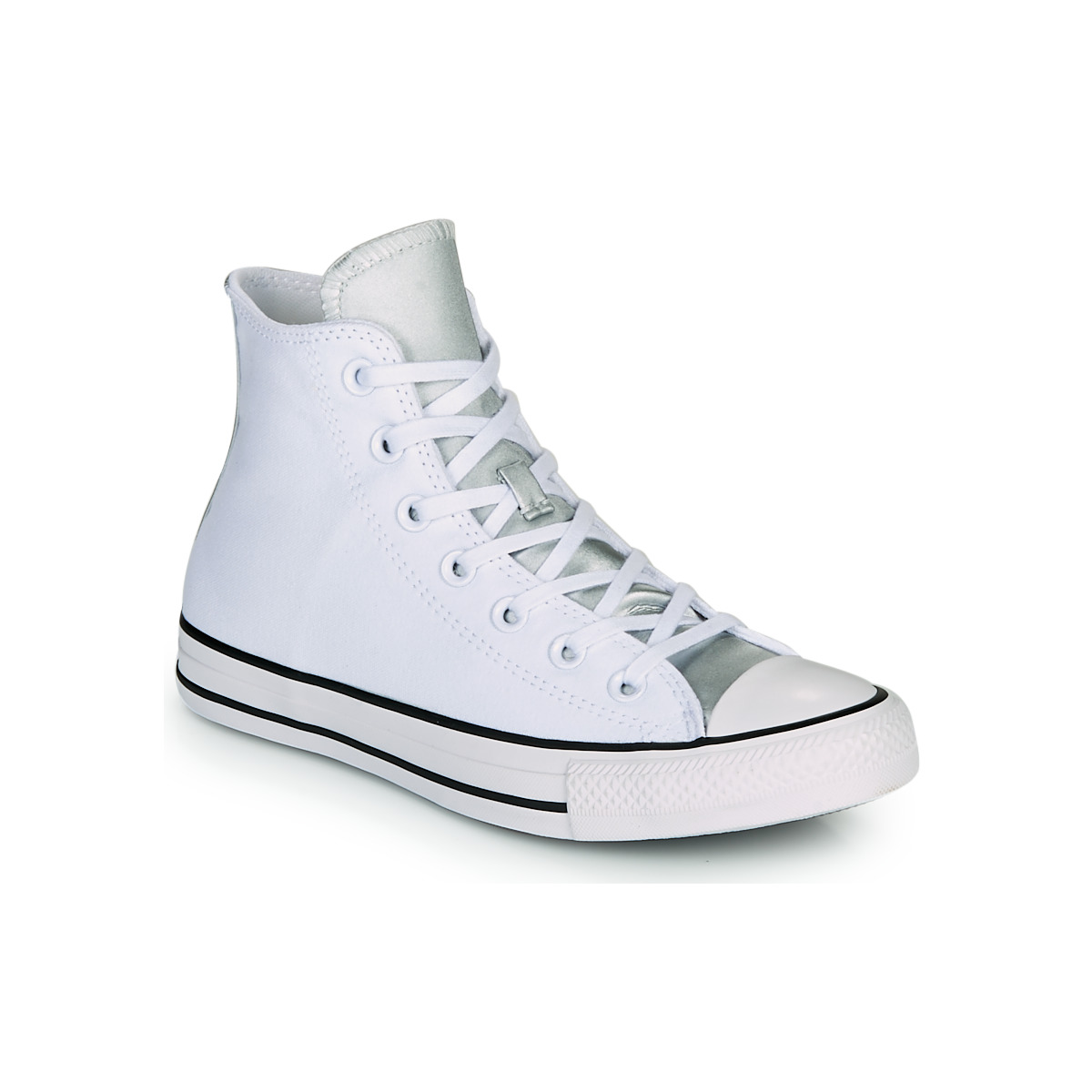 Cipők Női Magas szárú edzőcipők Converse CHUCK TAYLOR ALL STAR ANODIZED METALS HI Fehér