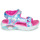 Cipők Lány Sportszandálok Skechers RAINBOW RACER Ezüst / Rózsaszín