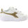 Cipők Gyerek Divat edzőcipők Diadora 101.176596 01 C1070 White/Gold Arany