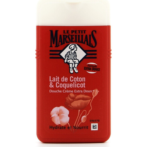 szepsegapolas Női Fürdő termékek Le Petit Marseillais Extra Gentle Cream Shower - Cotton Milk & Poppy Más