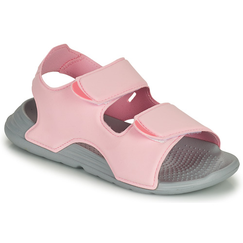 Cipők Lány Szandálok / Saruk adidas Performance SWIM SANDAL C Rózsaszín