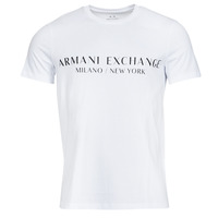Ruhák Férfi Rövid ujjú pólók Armani Exchange 8NZT72-Z8H4Z Fehér