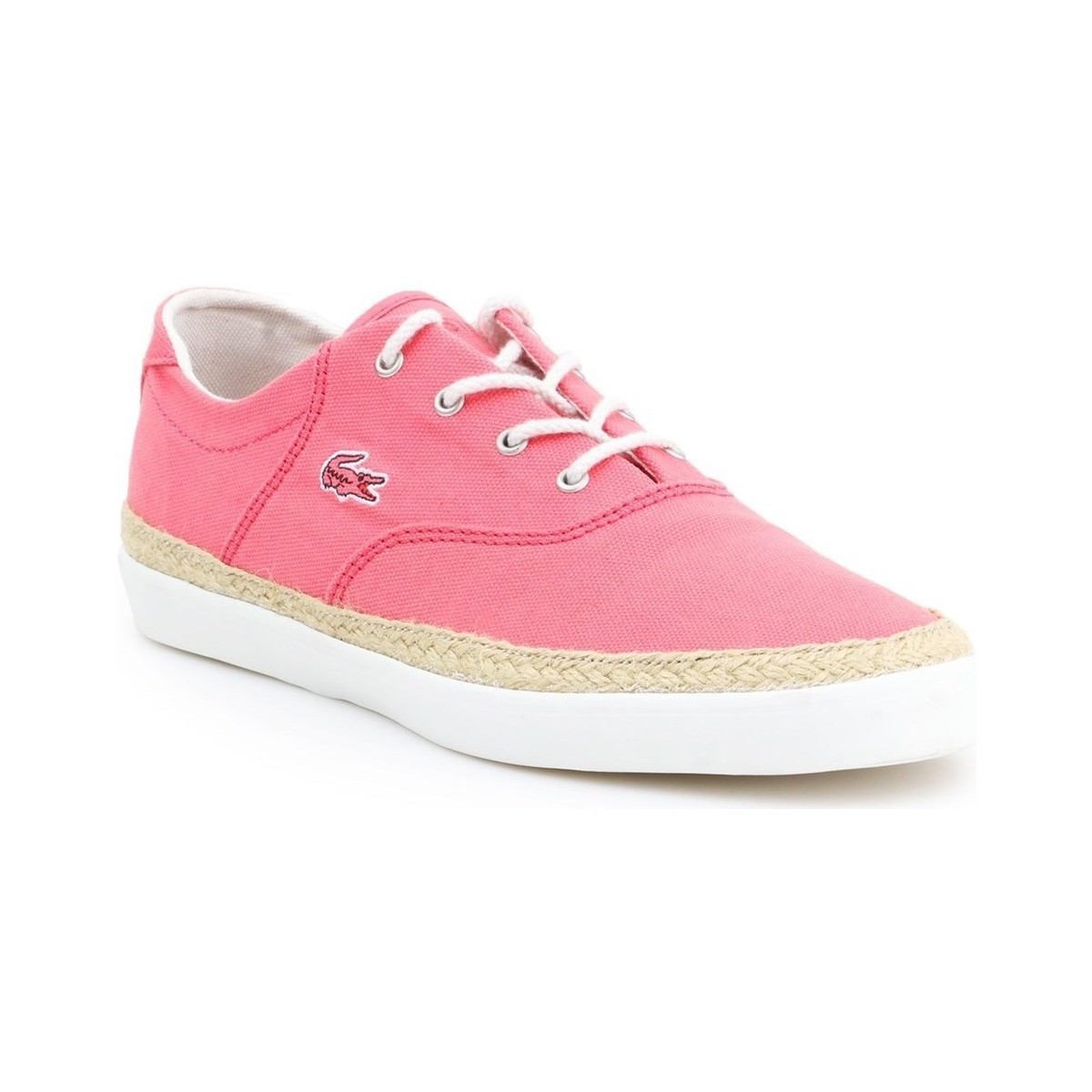 Cipők Női Rövid szárú edzőcipők Lacoste Glendon Espa Rózsaszín