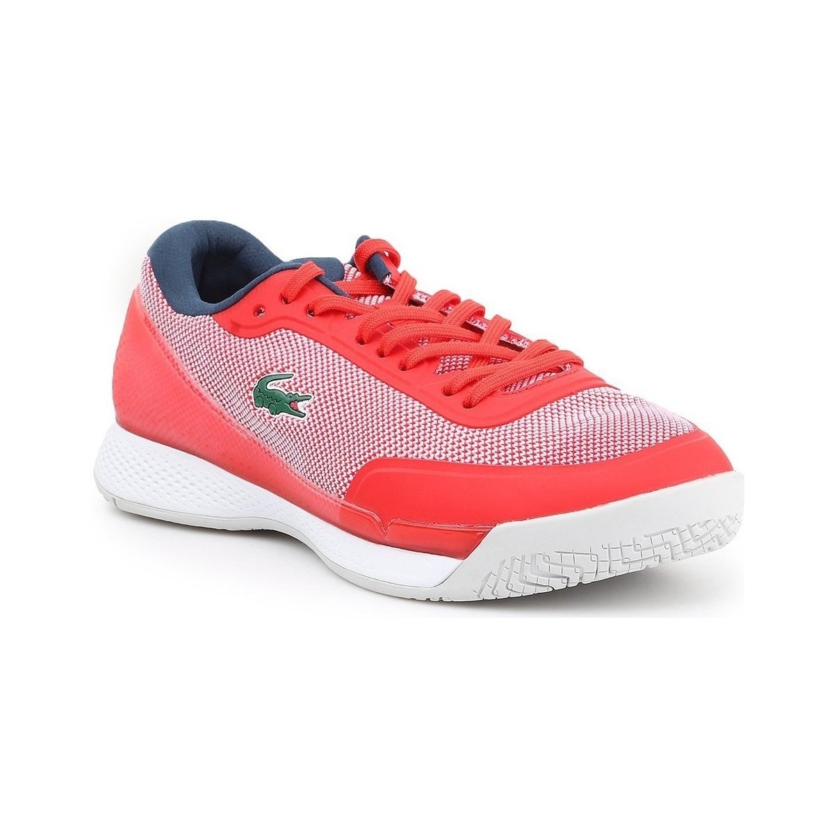 Cipők Női Rövid szárú edzőcipők Lacoste LT Pro Piros