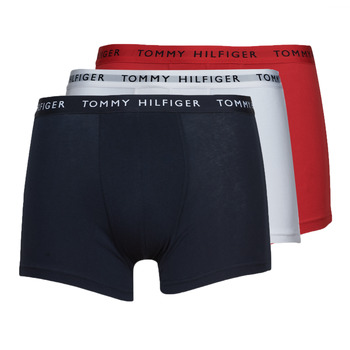 Fehérnemű Férfi Boxerek Tommy Hilfiger TRUNK X3 Fehér / Piros / Tengerész