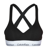 Fehérnemű Női Sport melltartók Calvin Klein Jeans MODERN COTTON BRALETTE LIFT Fekete 