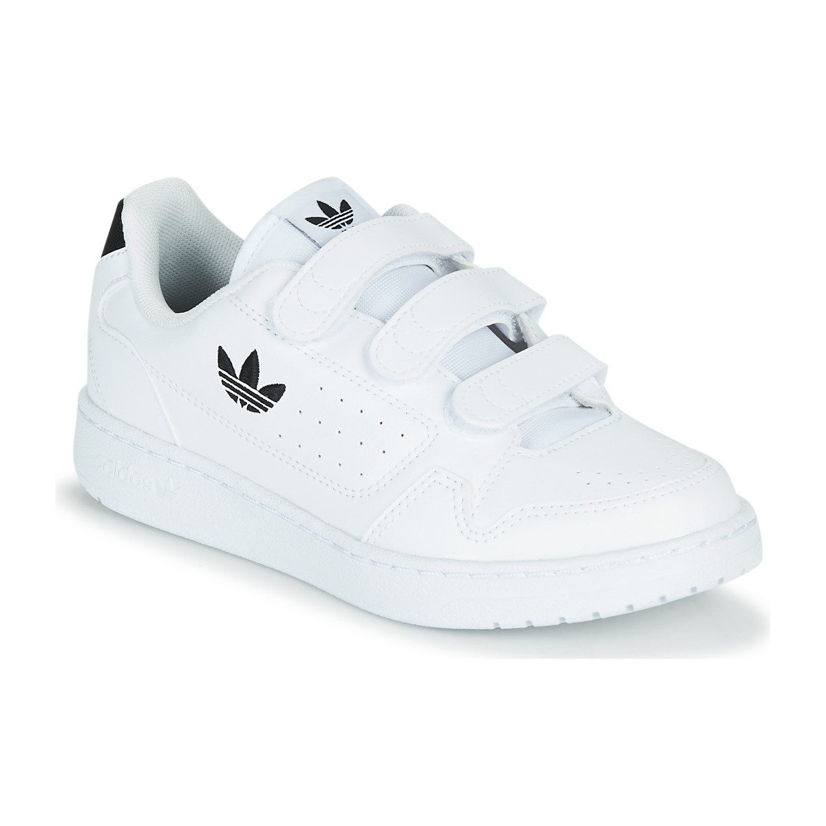 Cipők Gyerek Rövid szárú edzőcipők adidas Originals NY 92  CF C Fehér / Fekete 