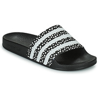 Cipők Női strandpapucsok adidas Originals ADILETTE W Fekete  / Fehér