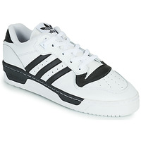 Cipők Rövid szárú edzőcipők adidas Originals RIVALRY LOW Fehér / Fekete 