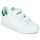Cipők Gyerek Rövid szárú edzőcipők adidas Originals STAN SMITH CF C SUSTAINABLE Fehér / Zöld / Vegán