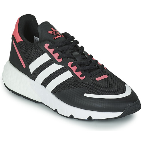 Cipők Női Rövid szárú edzőcipők adidas Originals ZX 1K BOOST W Fekete  / Rózsaszín