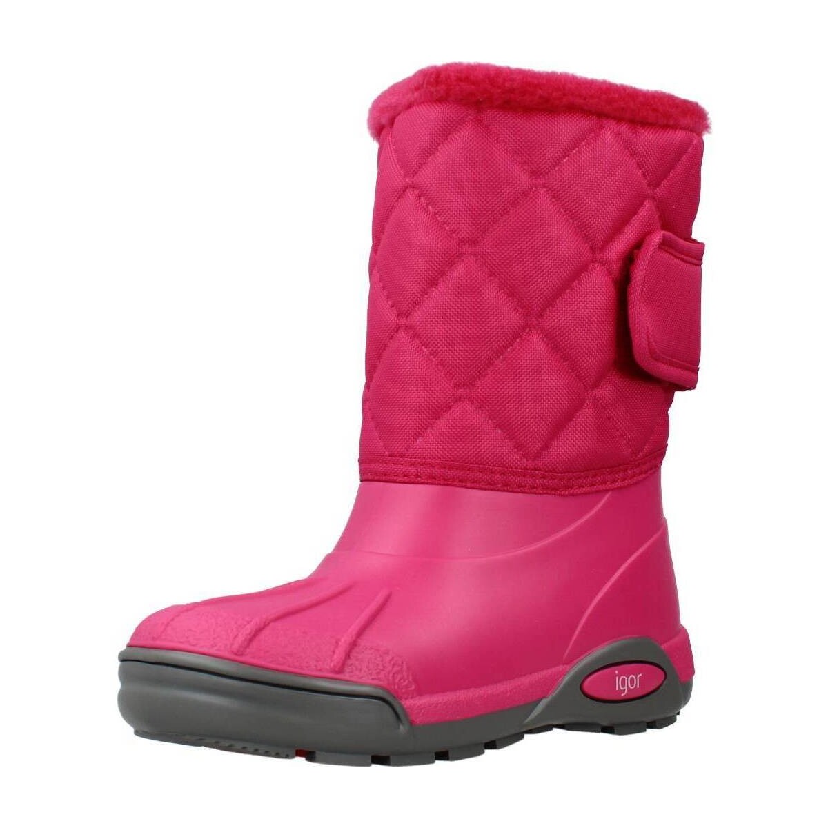 Cipők Lány Csizmák IGOR W10209 Rózsaszín