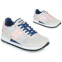 Cipők Női Rövid szárú edzőcipők Saucony SHADOW ORIGINAL Szürke / Rózsaszín / Kék