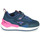 Cipők Lány Rövid szárú edzőcipők Kangaroos KD-GYM EV Kék / Rózsaszín