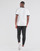 Ruhák Férfi Rövid ujjú pólók adidas Originals 3-STRIPES TEE Fehér