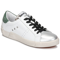 Cipők Női Rövid szárú edzőcipők Meline NKC1392 Fehér / Zöld