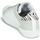 Cipők Női Rövid szárú edzőcipők Meline KUC256 Fehér / Ezüst / Zebra