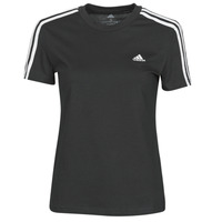 Ruhák Női Rövid ujjú pólók Adidas Sportswear W 3S T Fekete 