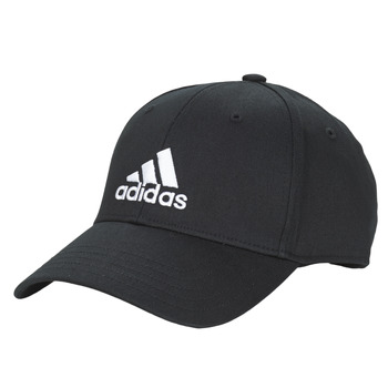Textil kiegészítők Baseball sapkák adidas Performance BBALL CAP COT Fekete 