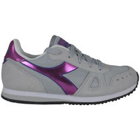 Cipők Lány Futócipők Diadora simple run gs girl 65010 Rózsaszín