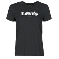 Ruhák Női Rövid ujjú pólók Levi's THE PERFECT TEE Fekete 