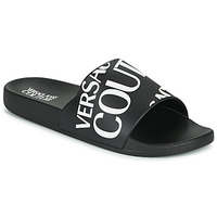 Cipők Férfi strandpapucsok Versace Jeans Couture TENNIA Fekete  / Fehér
