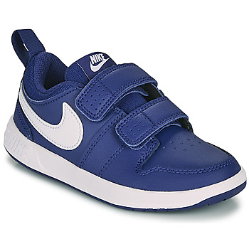 Cipők Gyerek Rövid szárú edzőcipők Nike PICO 5 PS Kék / Fehér