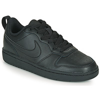 Cipők Gyerek Rövid szárú edzőcipők Nike COURT BOROUGH LOW 2 GS Fekete 