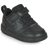 Cipők Gyerek Rövid szárú edzőcipők Nike COURT BOROUGH LOW 2 TD Fekete 